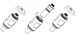 how to change innokin endura t20s coils