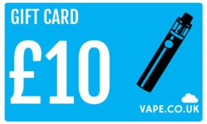 £10 gift card for vape.co.uk