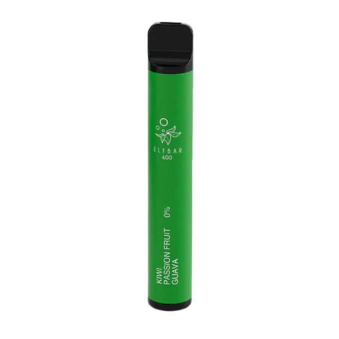 0mg ELF Bar 600 (0% Nicotine Free) kiwi passionfruit guava