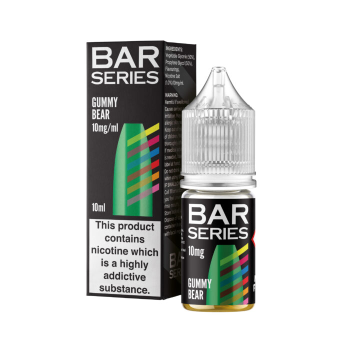 10mg (1%) Bar Series 10ml Nic Salts