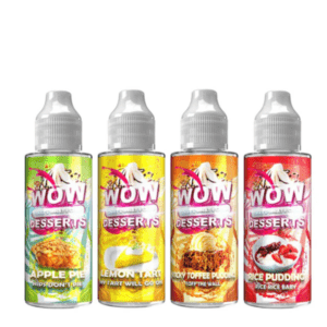 Wow That's What I Call Desserts 100ml Shortfill 0mg (70VG/30PG)