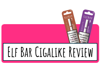 Elf Bar Cigalike Disposable Vape Review