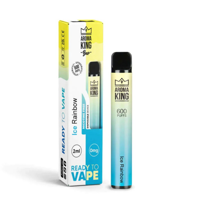 0mg Aroma King Bar 600 Disposable Vape Device 600 Puffsape Device