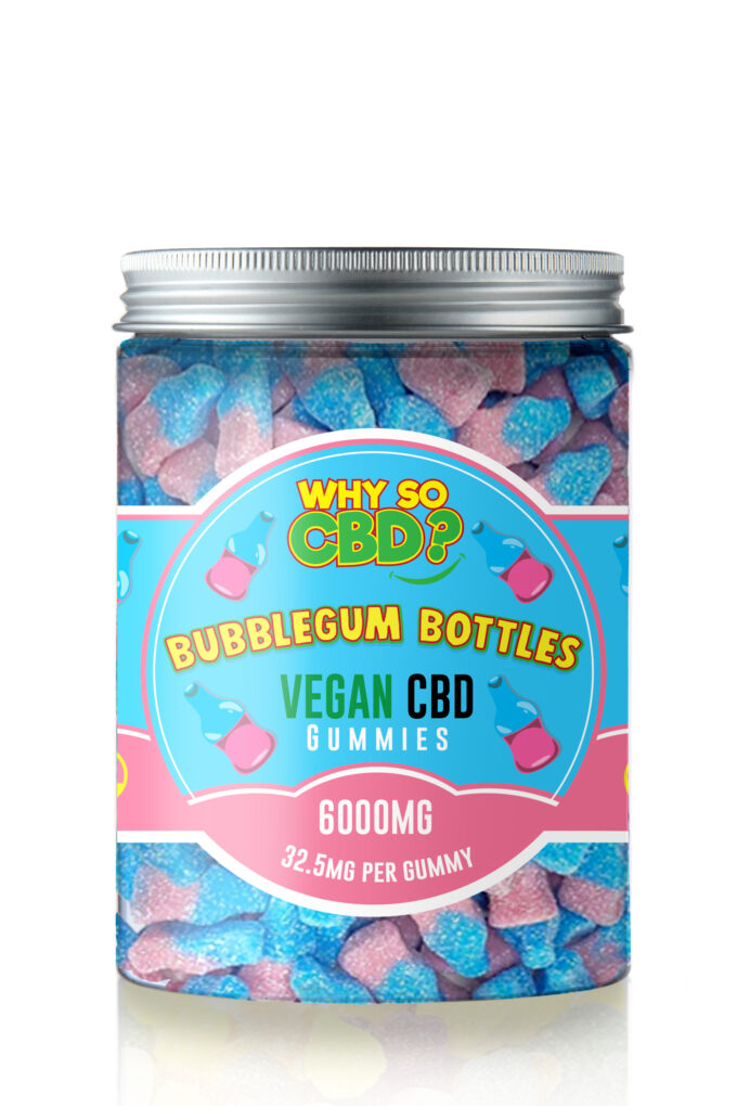 Why So CBD? 6000mg CBD Large Vegan Gummies