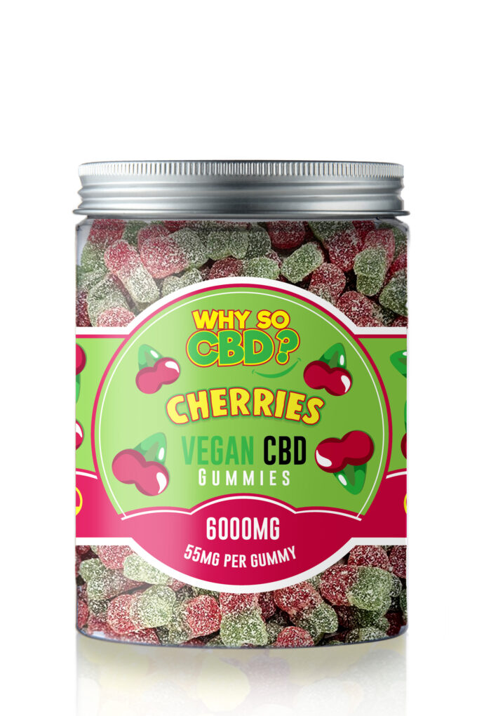 Why So CBD? 6000mg CBD Large Vegan Gummies