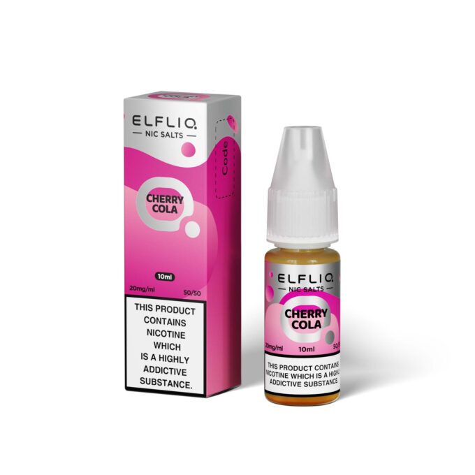 20mg (2%) ELFLIQ By Elf Bar 10ml Nic salt cherry cola