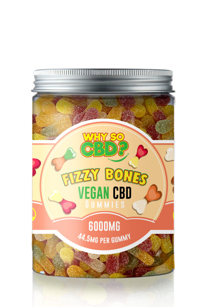 Why So CBD? 6000mg CBD Large Vegan Gummies