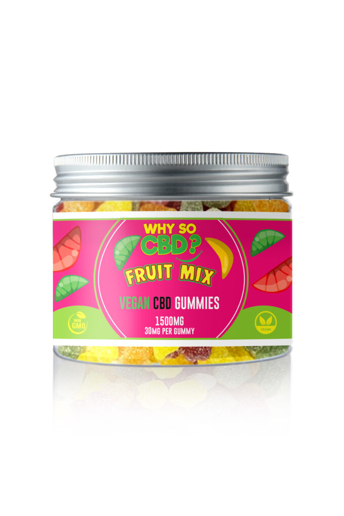Why So CBD? 1500mg CBD Small Vegan Gummies - 11 Flavours