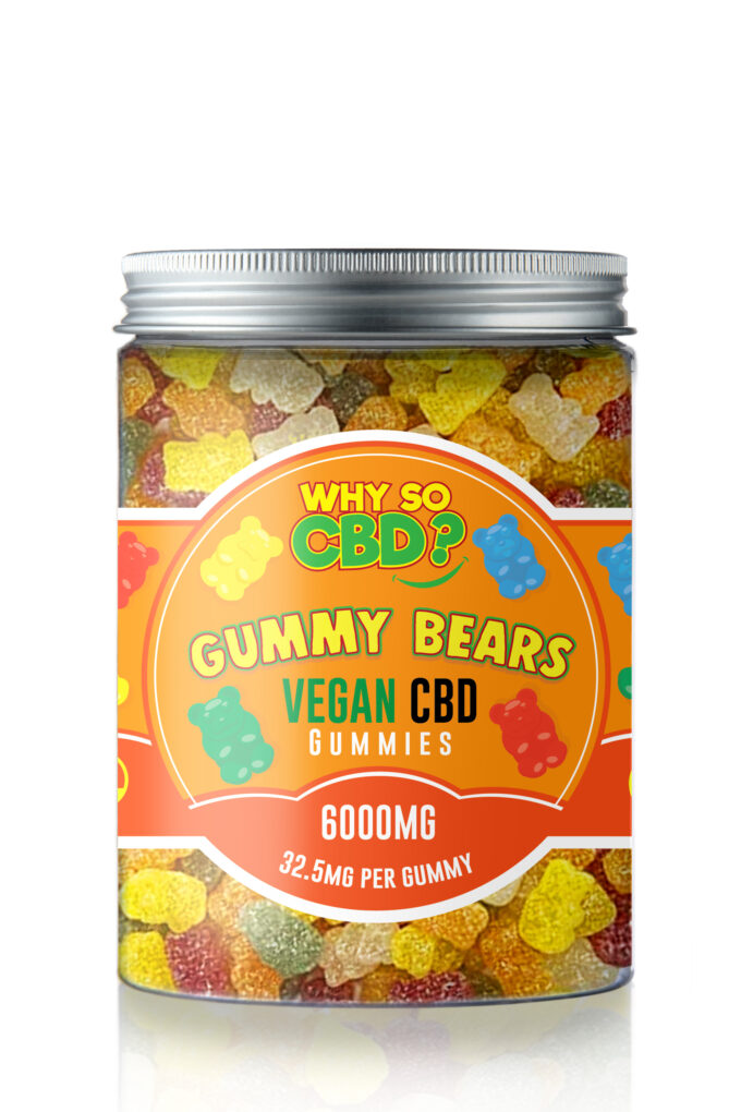 Why So CBD? 6000mg CBD Large Vegan Gummies