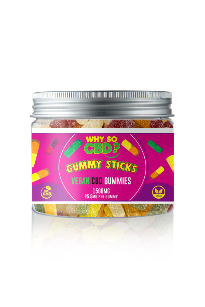 Why So CBD? 1500mg CBD Small Vegan Gummies - 11 Flavours