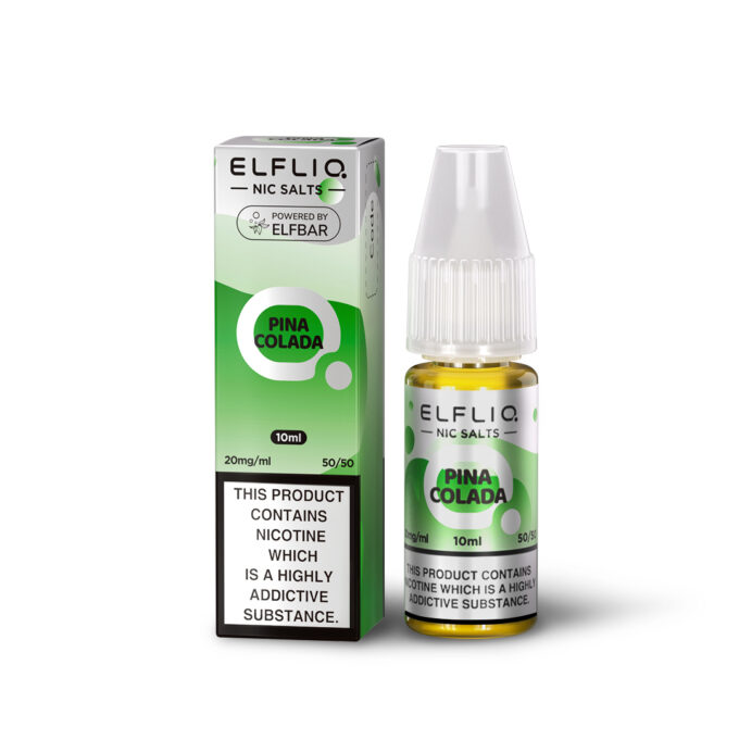 20mg (2%) ELFLIQ By Elf Bar 10ml Nic Salt pina colada