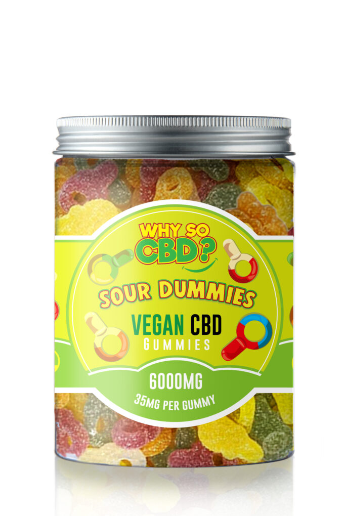 Why So CBD? 6000mg CBD Large Vegan Gummies
