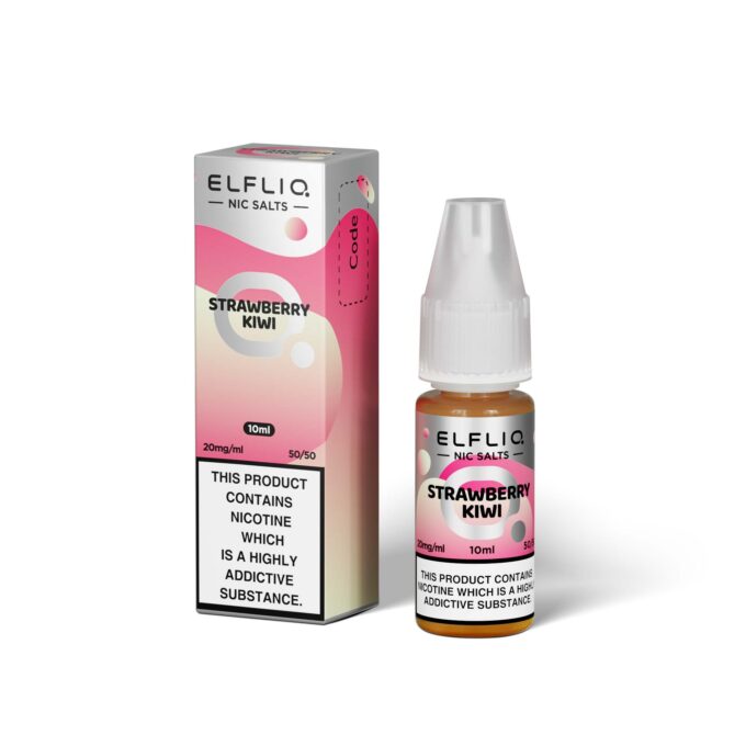 20mg (2%) ELFLIQ By Elf Bar 10ml Nic Salt strawberry kiwi