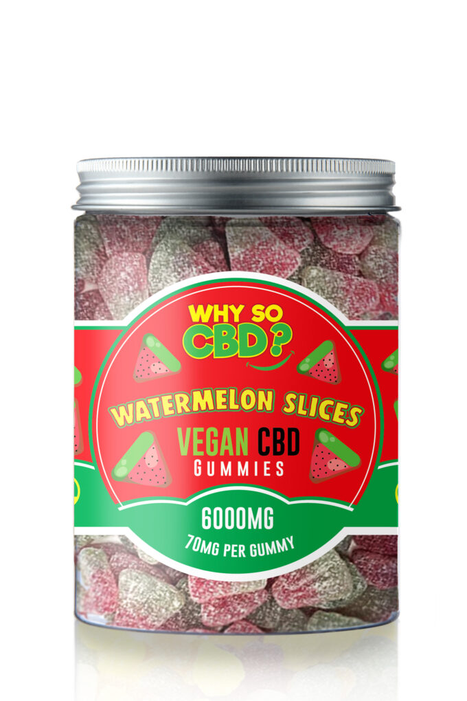 Why So CBD? 6000mg CBD Large Vegan Gummies