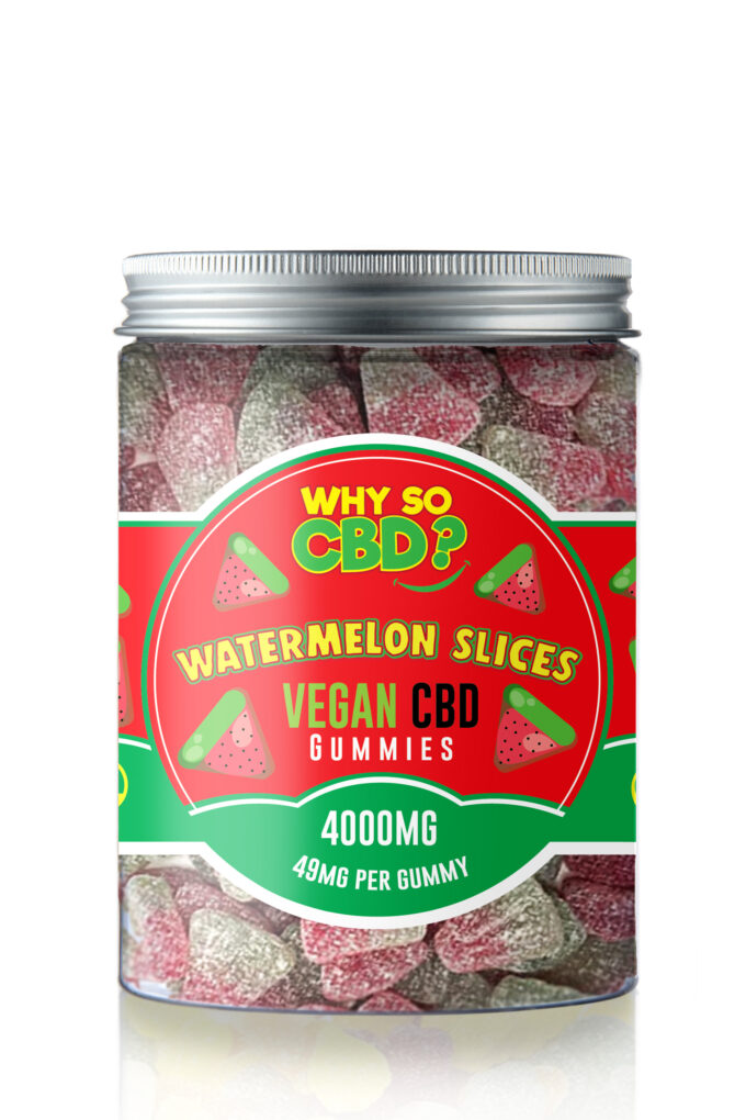 Why So CBD? 4000mg CBD Large Vegan Gummies - 11 Flavours