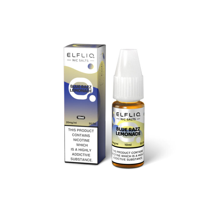 20mg (2%) ELFLIQ By Elf Bar 10ml Nic salt blue razz lemonade