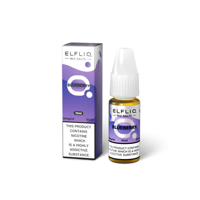 20mg (2%) ELFLIQ By Elf Bar 10ml Nic salt blueberry