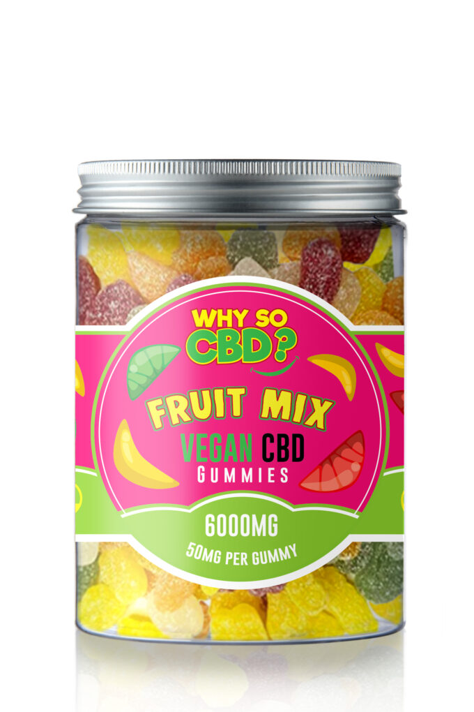 Why So CBD? 6000mg CBD Large Vegan Gummies