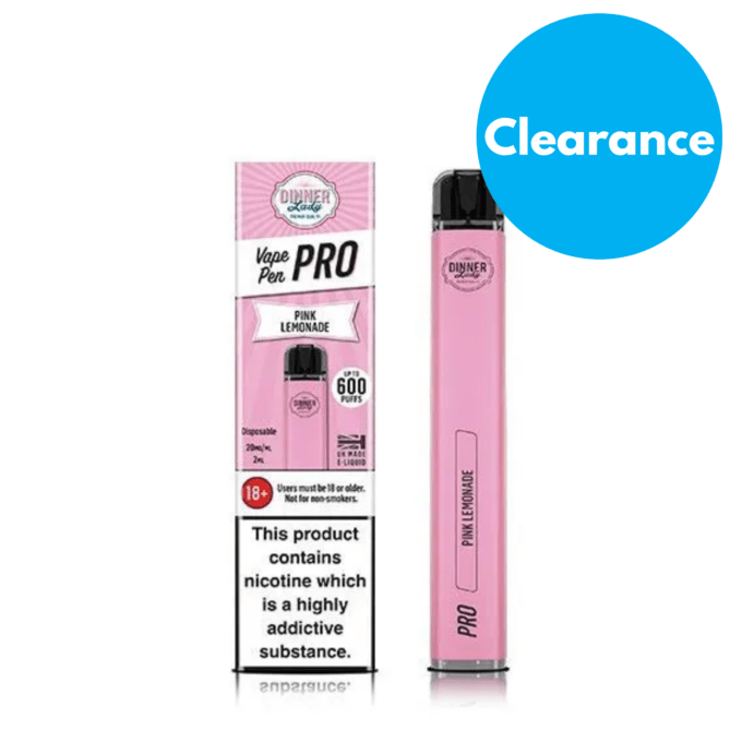 20mg (2%) Dinner Lady Vape Pen Pro Disposable Vape