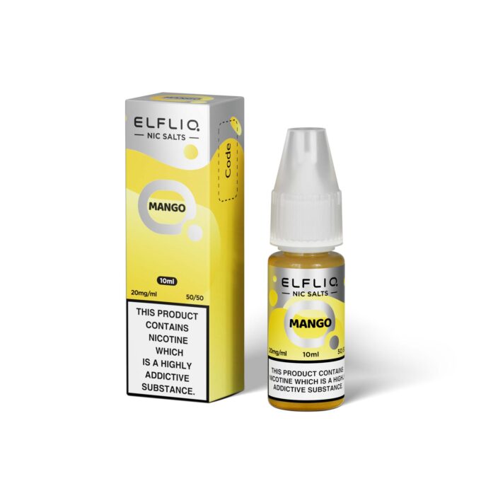 20mg (2%) ELFLIQ By Elf Bar 10ml Nic Salt mango