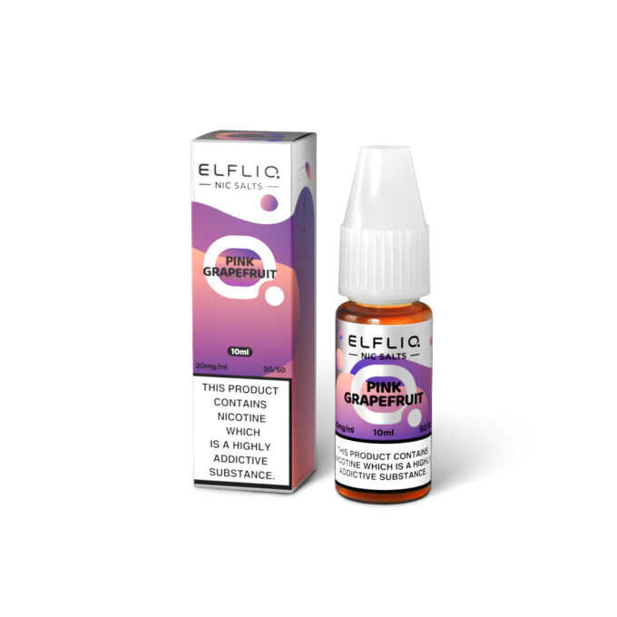 20mg (2%) ELFLIQ By Elf Bar 10ml Nic Salt pink grapefruit