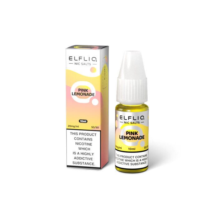 20mg (2%) ELFLIQ By Elf Bar 10ml Nic Salt pink lemonade
