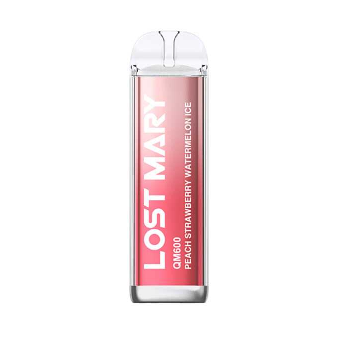 20mg ELF Bar Lost Mary QM600 peach strawberry watermelon ice