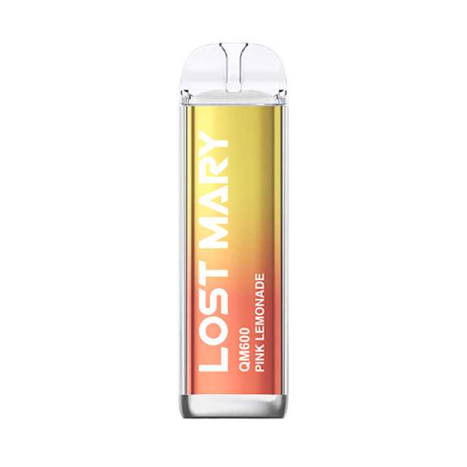 20mg ELF Bar Lost Mary QM600 pink lemonade
