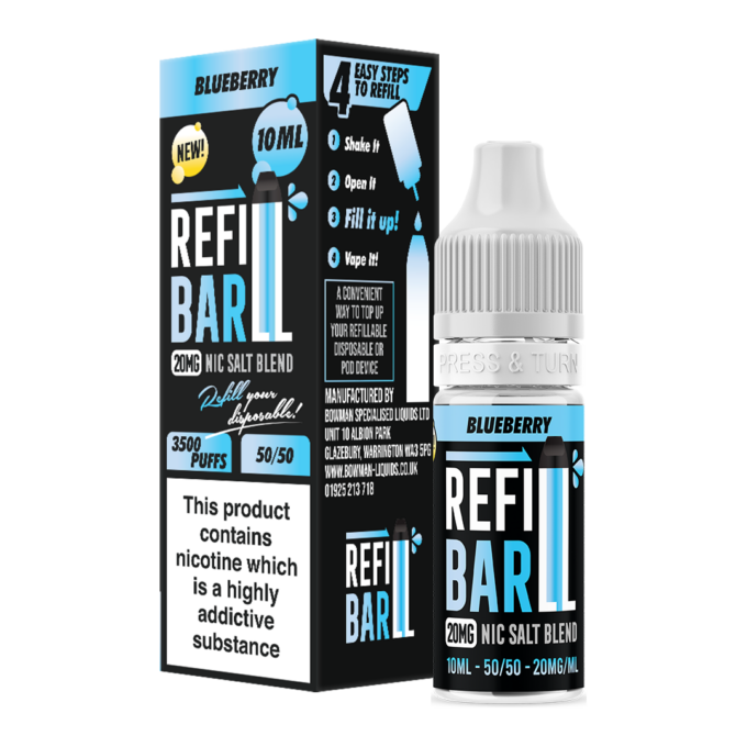 20mg Refill Bar Salts 10ml Nic Salts (50VG/50PG)