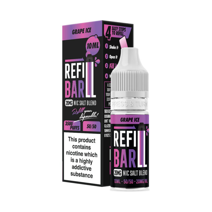 20mg Refill Bar Salts 10ml Nic Salts (50VG/50PG)