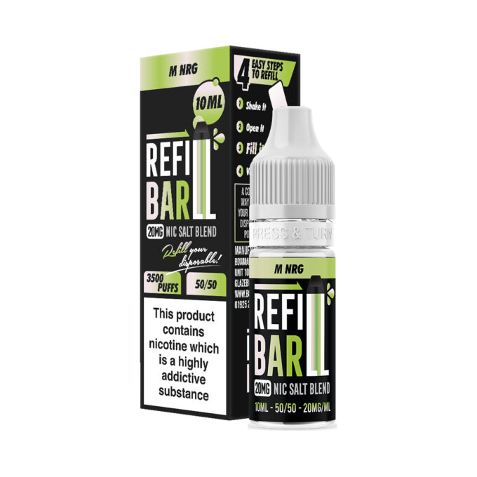 20mg Refill Bar Salts 10ml Nic Salts (50VG/50PG)