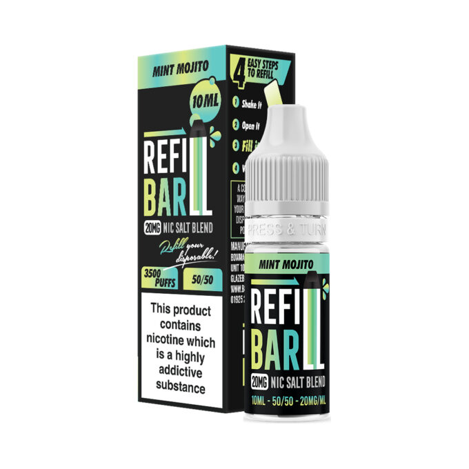 20mg Refill Bar Salts 10ml Nic Salts (50VG/50PG)