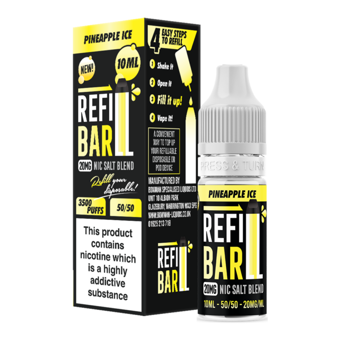 20mg Refill Bar Salts 10ml Nic Salts (50VG/50PG)