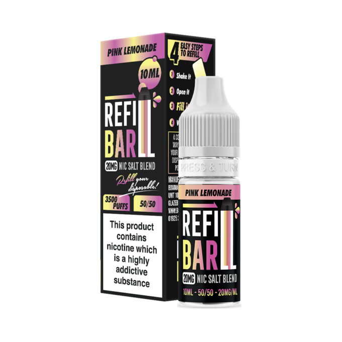 20mg Refill Bar Salts 10ml Nic Salts (50VG/50PG)