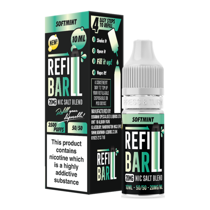 20mg Refill Bar Salts 10ml Nic Salts (50VG/50PG)