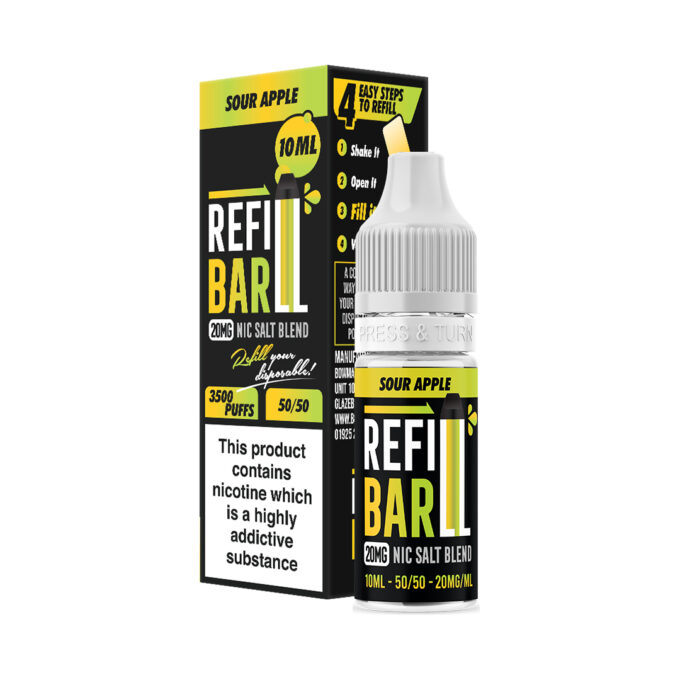 20mg Refill Bar Salts 10ml Nic Salts (50VG/50PG)