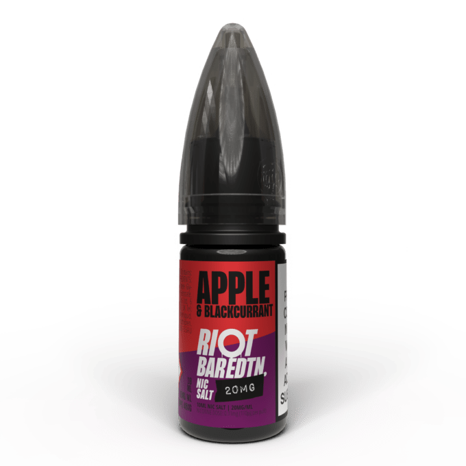 20mg Riot E-liquid BAR EDTN 10ml Nic Salts (50VG/50PG) apple blackcurrant