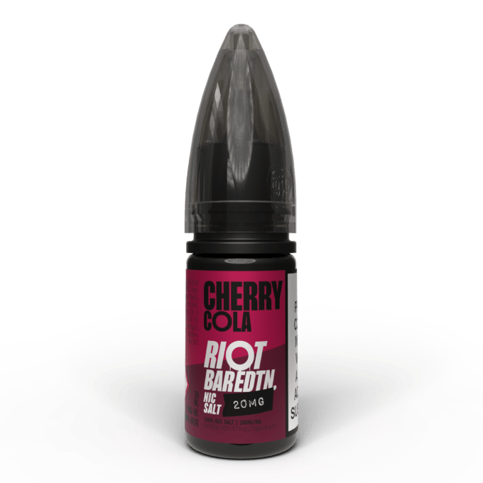 20mg Riot E-liquid BAR EDTN 10ml Nic Salts (50VG/50PG) cherry cola