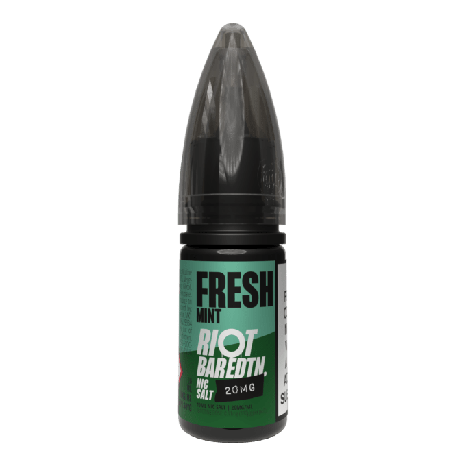 20mg Riot E-liquid BAR EDTN 10ml Nic Salts (50VG/50PG) fresh mint