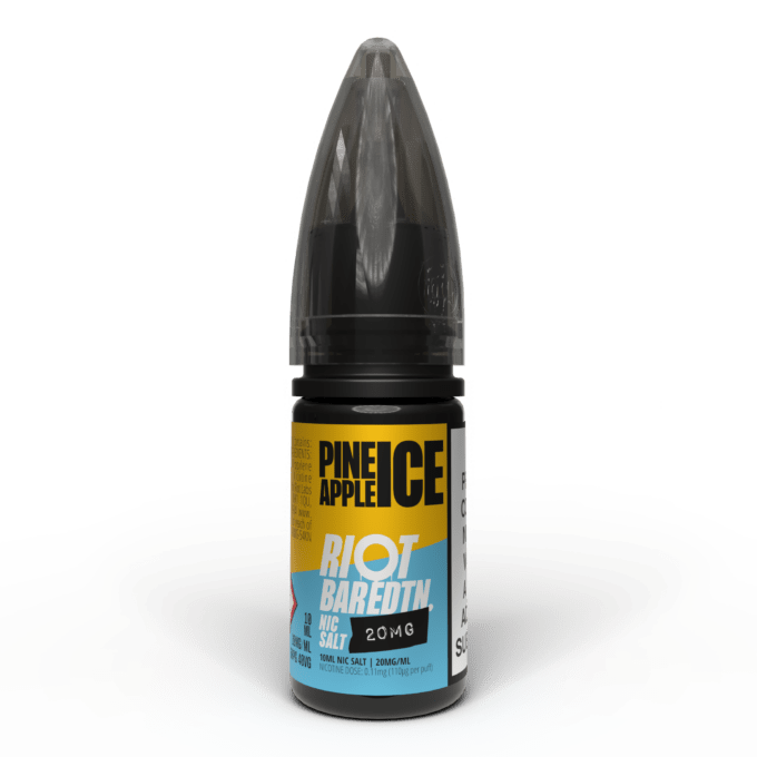 20mg Riot E-liquid BAR EDTN 10ml Nic Salts (50VG/50PG) pineapple ice