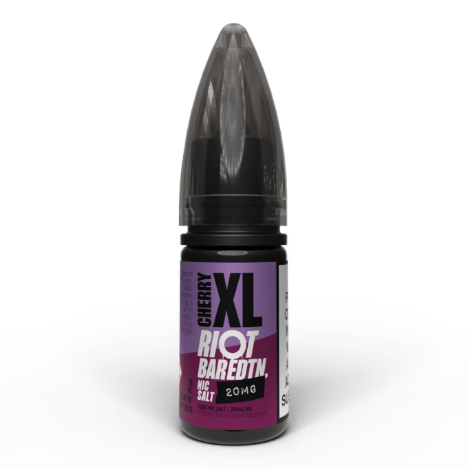20mg Riot E-liquid BAR EDTN 10ml Nic Salts (50VG/50PG) cherry xl