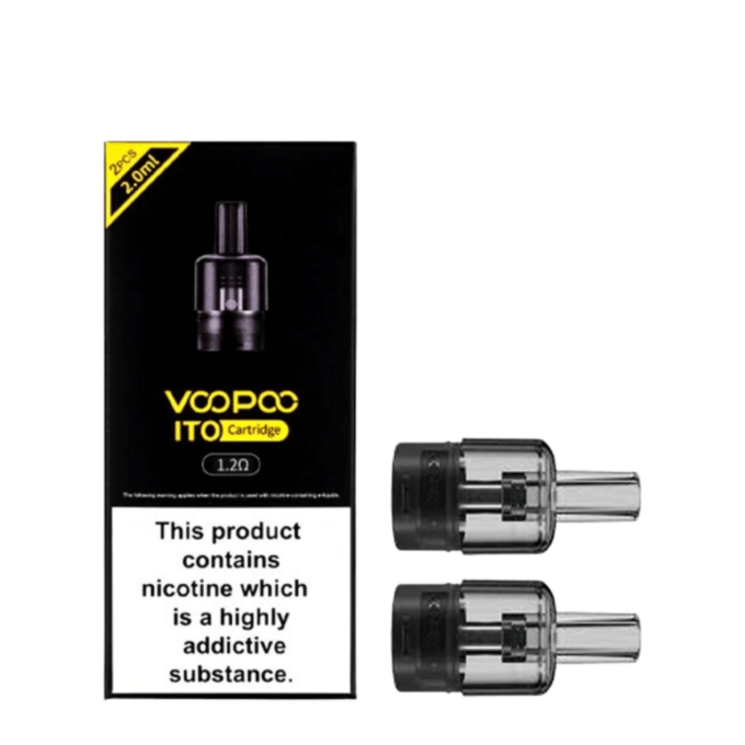 Voopoo ITO Replacement Pod Cartridge 0.7Ω/1.0Ω/1.2Ω 2ml