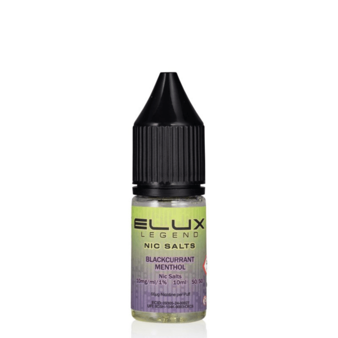 10mg (1%) Elux Legend Nic Salts