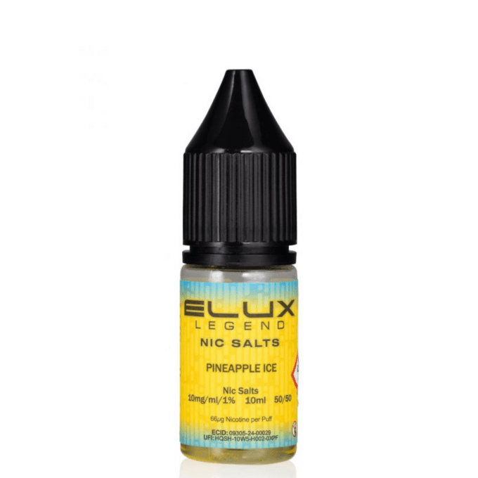 10mg (1%) Elux Legend Nic Salts