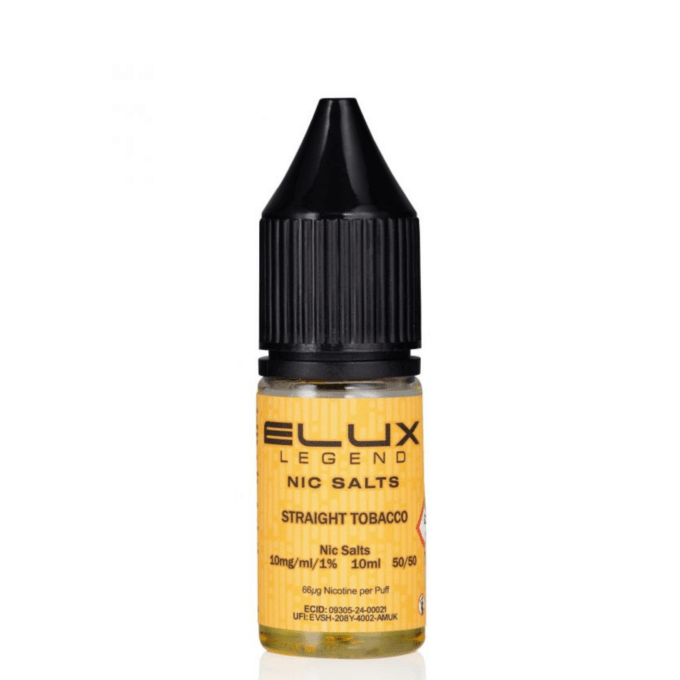 10mg (1%) Elux Legend Nic Salts