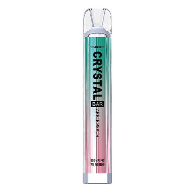 20mg SKE Crystal Bar Disposable Vape apple peach