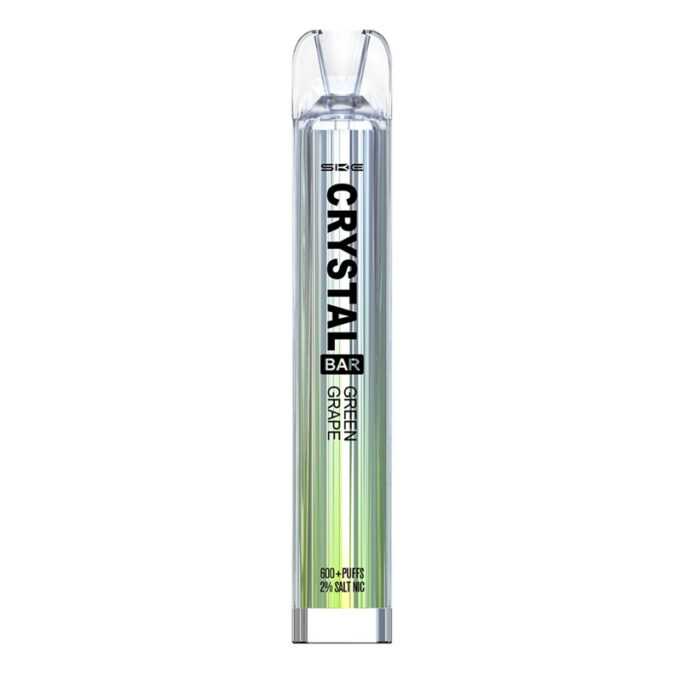 20mg SKE Crystal Bar Disposable Vape green grape