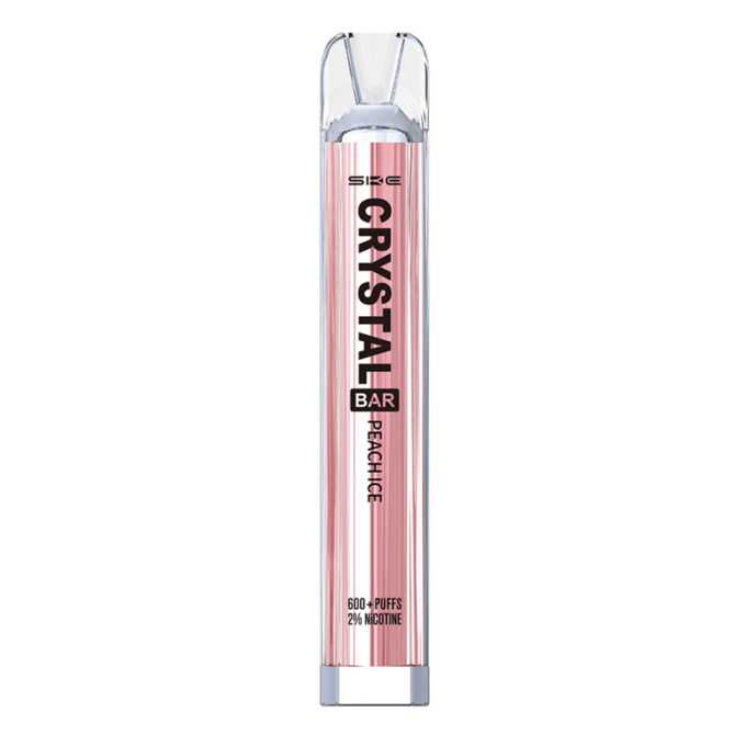 20mg SKE Crystal Bar Disposable Vape peach ice