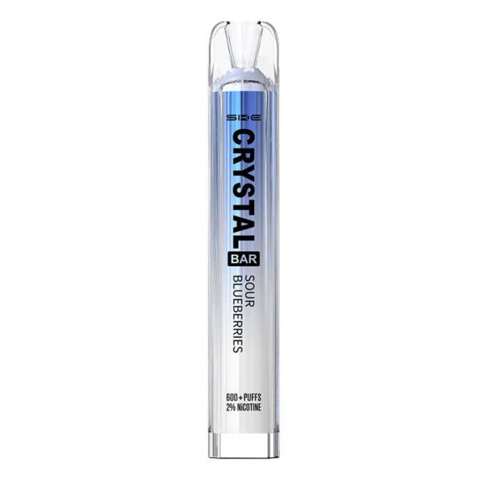 20mg SKE Crystal Bar Disposable Vape sour blueberries