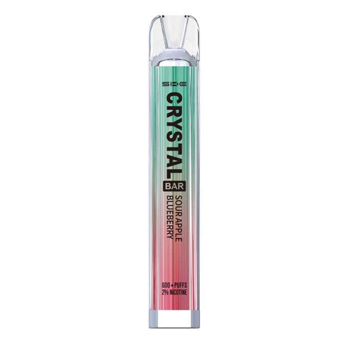 20mg SKE Crystal Bar Disposable Vape sour apple blueberry